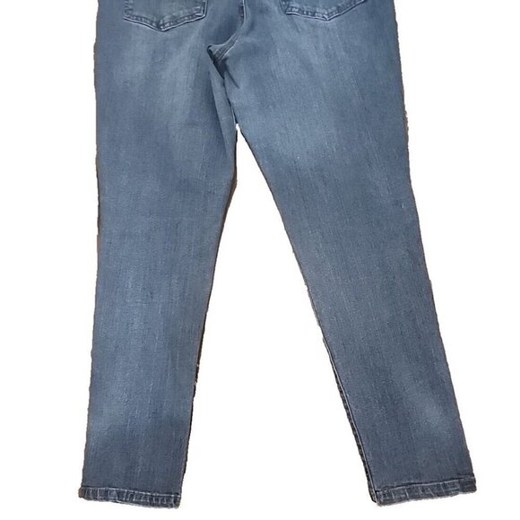 d. Jeans Blue AB Technology Tapered Leg Stretch High Rise Denim Women's 14W - Picture 7 of 10